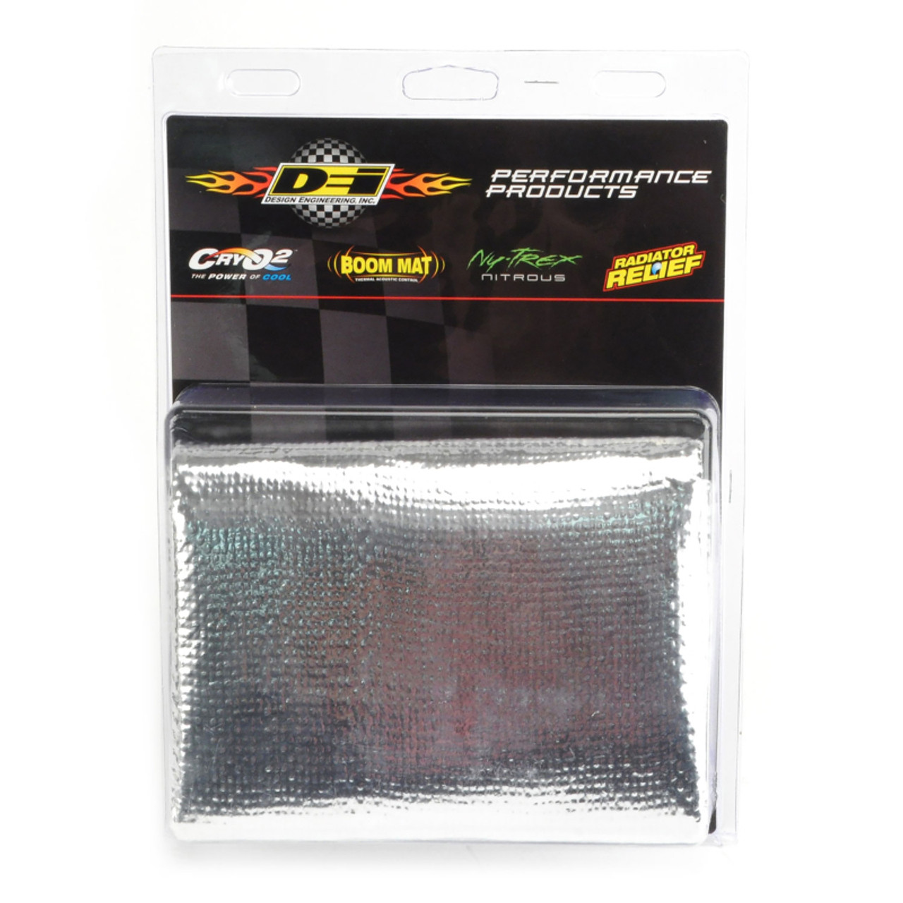 DEI Heat Screen 36in x 20in - Mylar Radiant Glass Fiber Matting w/Adhesive Backing - 10399