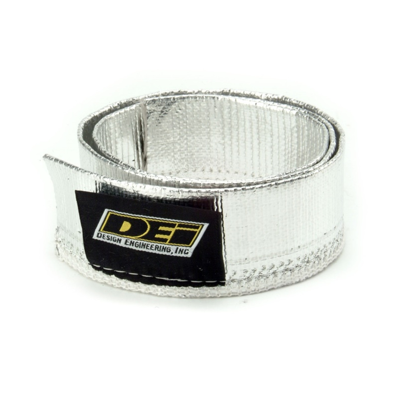 DEI Heat Sheath 1-1/4in I.D. x 3ft - Aluminized Sleeving - Sewn Edge - 10404