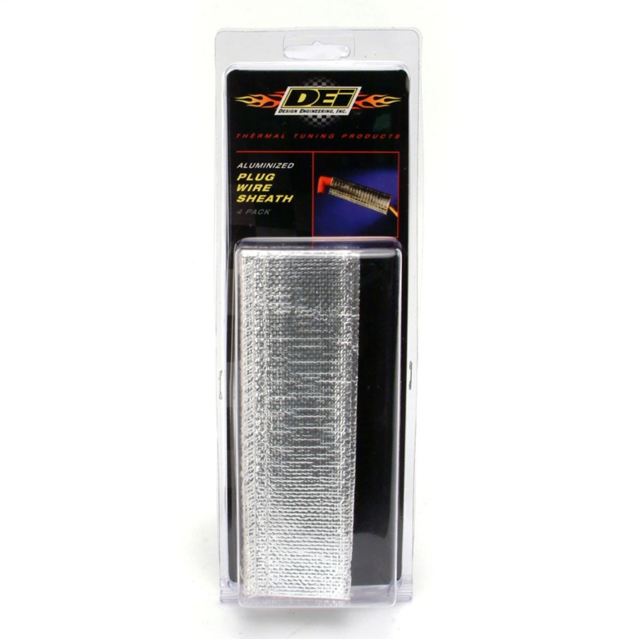 DEI Plug Wire Sheath 3/4in x 6in - 4-pack - Aluminum - 10409