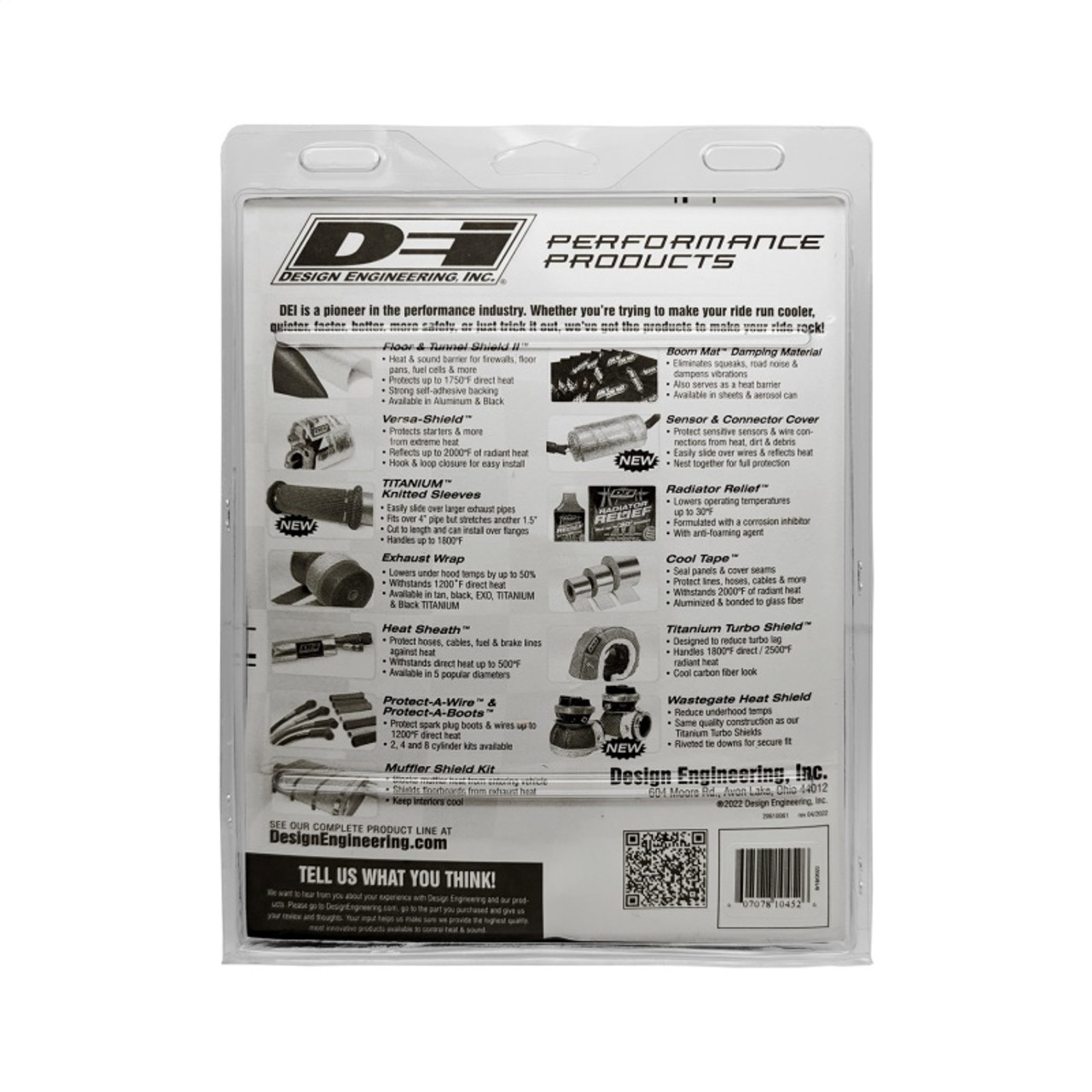 DEI Pipe Shield w/Stainless Steel Clamps - 6in x 36in - Titanium - 10452
