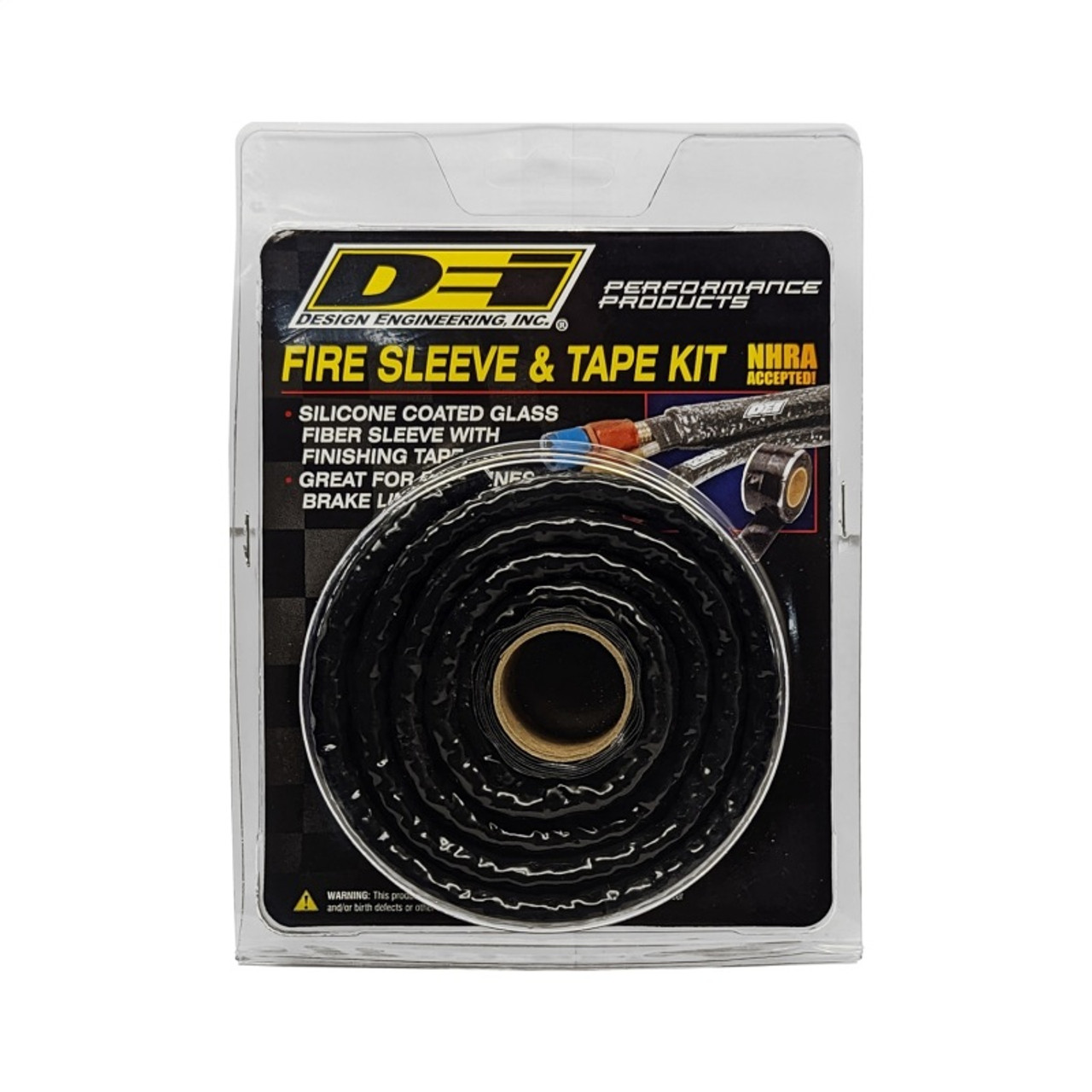 DEI Fire Sleeve and Tape Kit 3/8in I.D. x 3ft - 10470