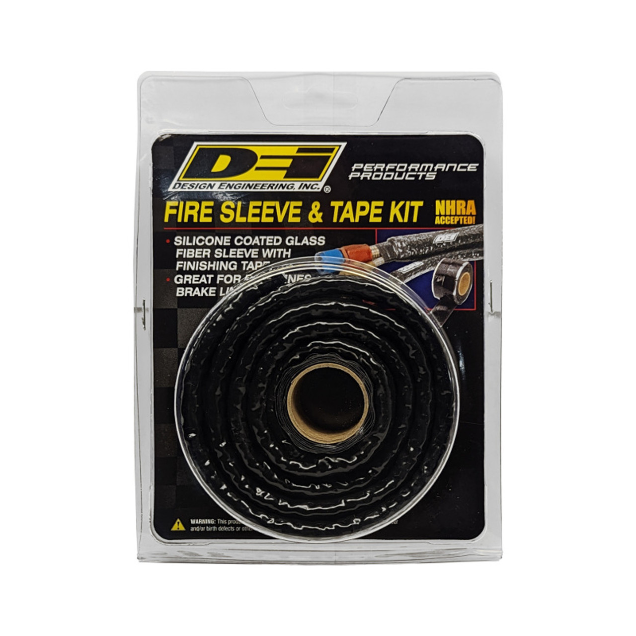 DEI Fire Sleeve and Tape Kit 3/8in I.D. x 3ft - 10470