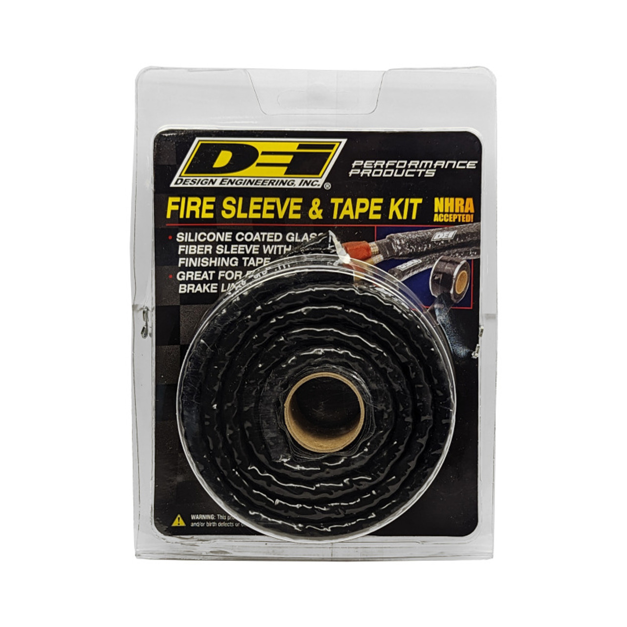 DEI Fire Sleeve and Tape Kit 5/8in I.D. x 3ft - 10472