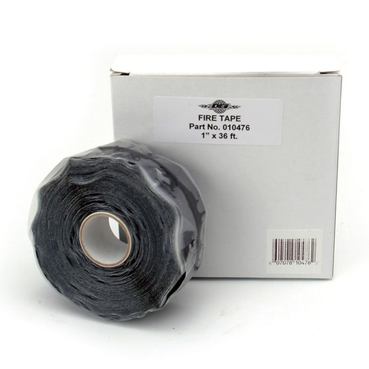 DEI Fire Tape 1in x 36ft Roll - Self Vulcanizing Tape - Black - 10476