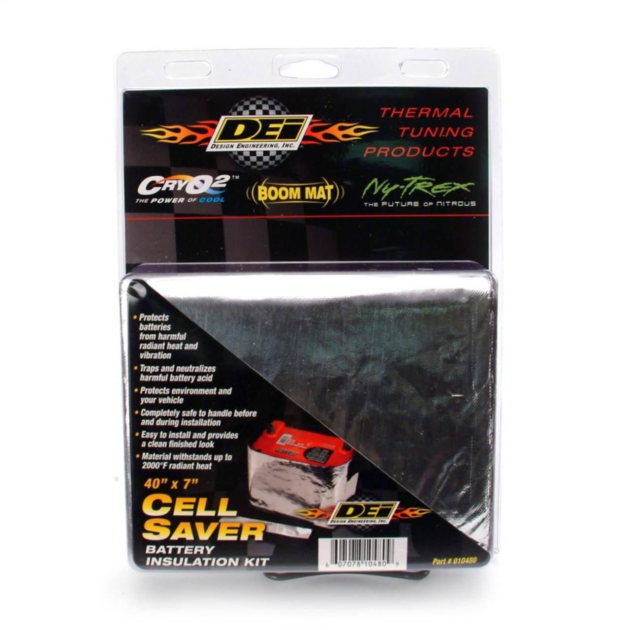 DEI Cell Saver Battery Insulation Kit - 10480
