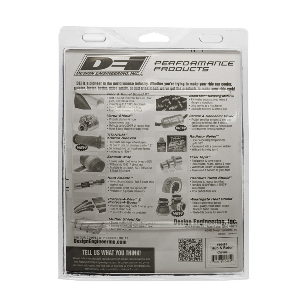 DEI Hub and Rotor Cover - 10485