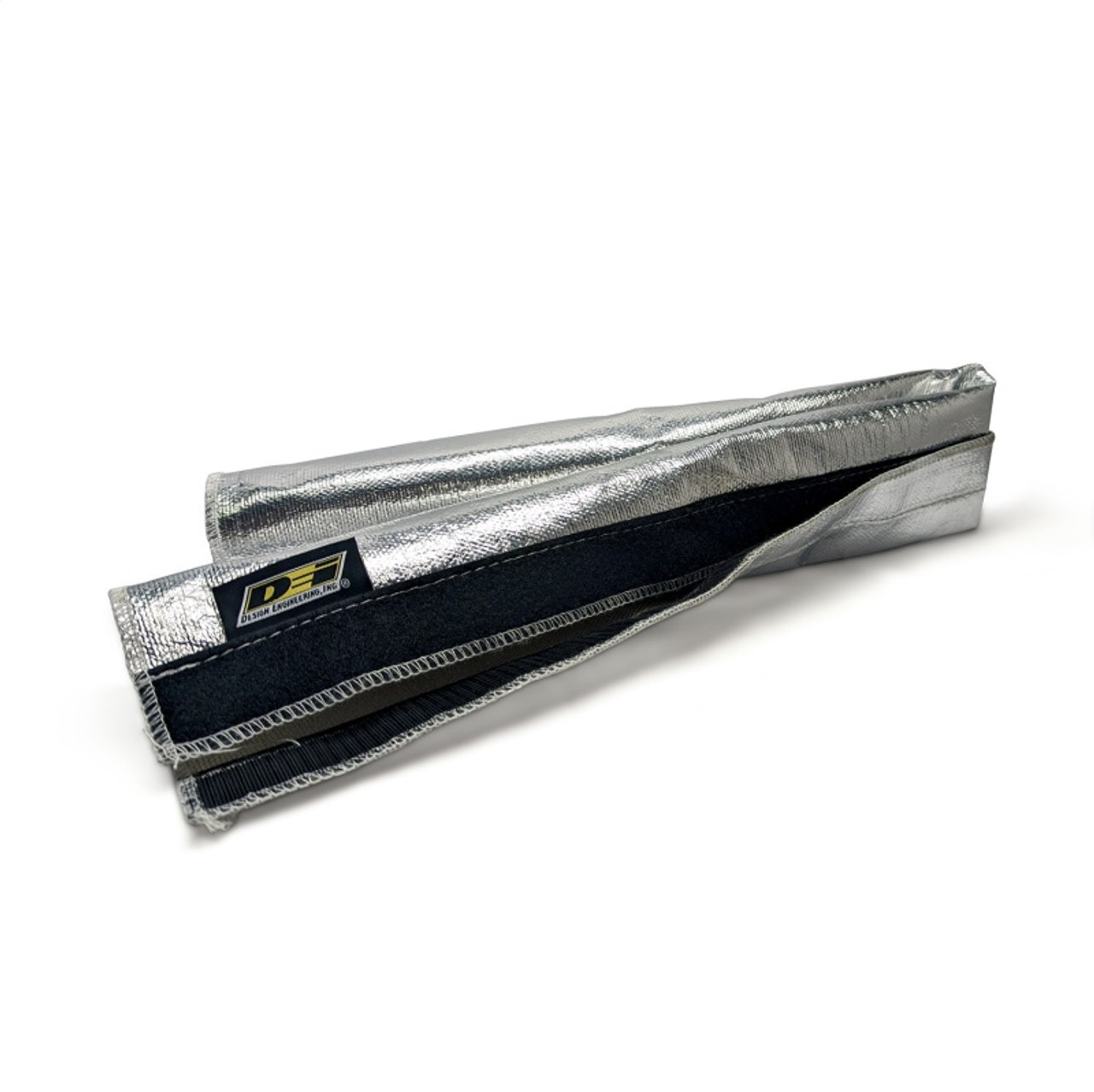 DEI Heat Shroud 2-1/2in x 3ft - Aluminized Sleeving-Hook and Loop Edge - 10487