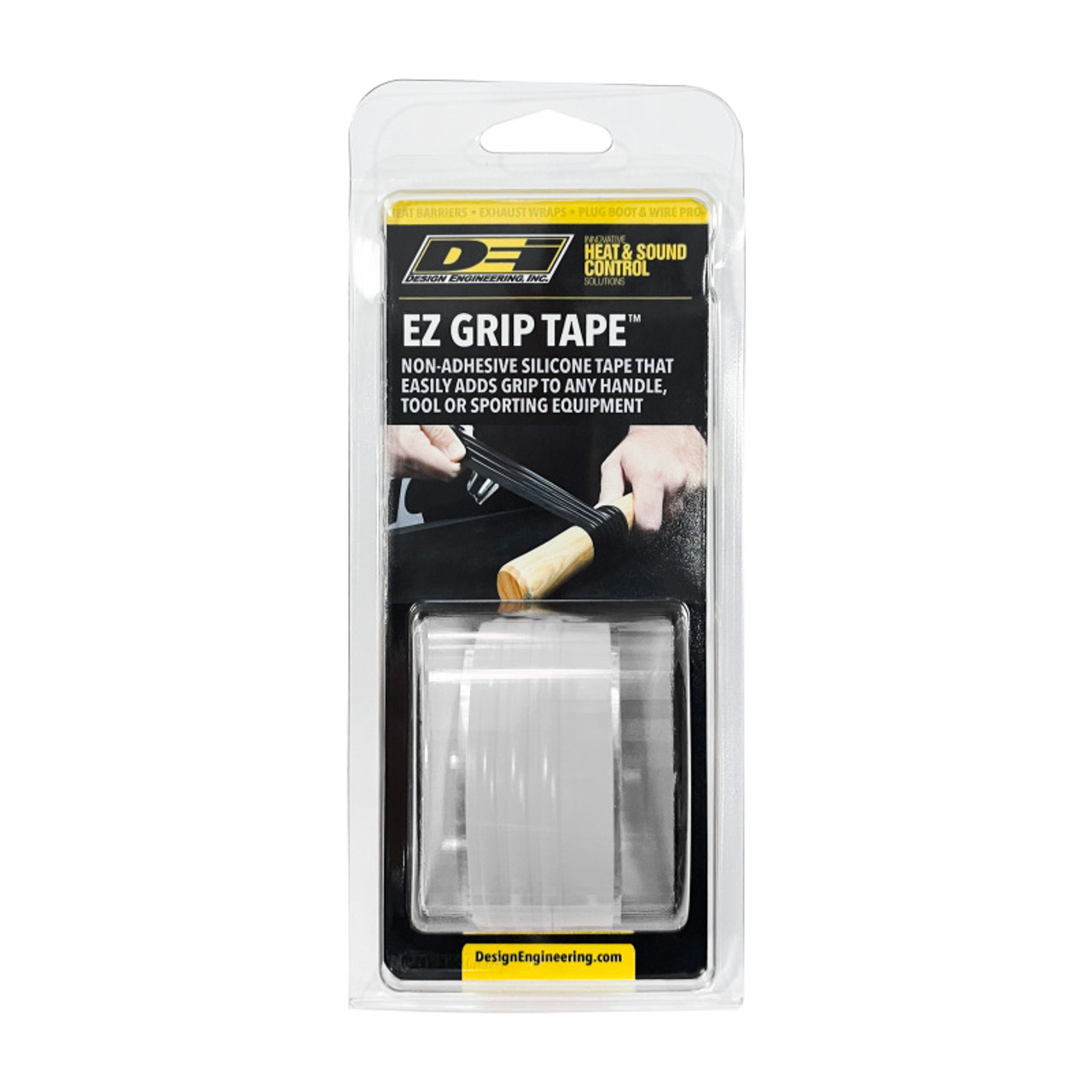 DEI EZ Grip Tape 5ft Roll - White - 10497