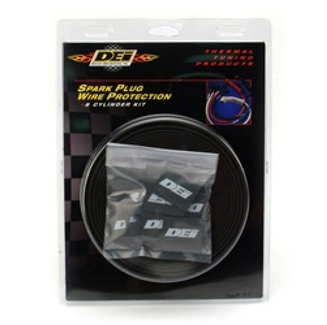 DEI Protect-A-Wire 8 Cylinder - Black - 10612