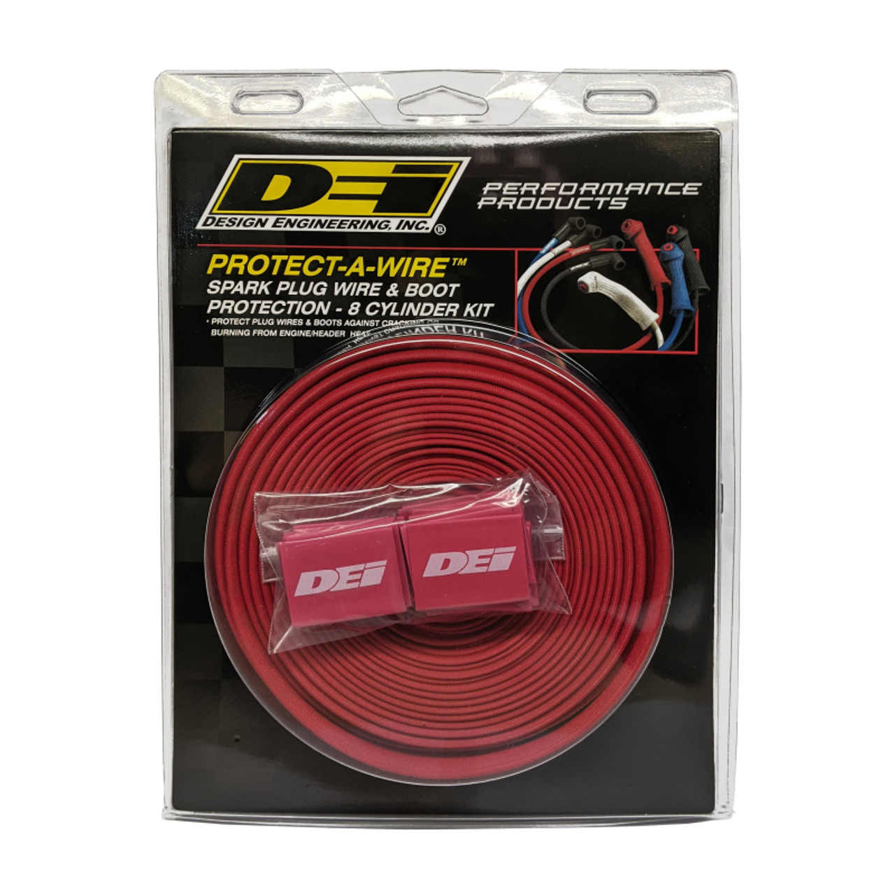DEI Protect-A-Wire 8 Cylinder - Red - 10622