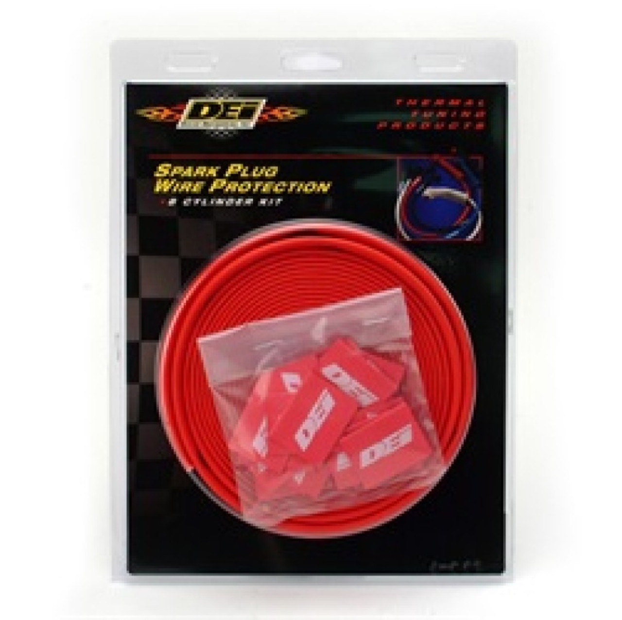 DEI Protect-A-Wire 8 Cylinder - Red - 10622