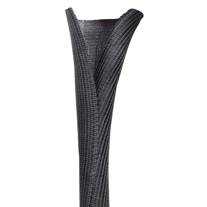 DEI Split Wire Sleeve Easy Loom 19mm-3/4in x 10 Black - 10655