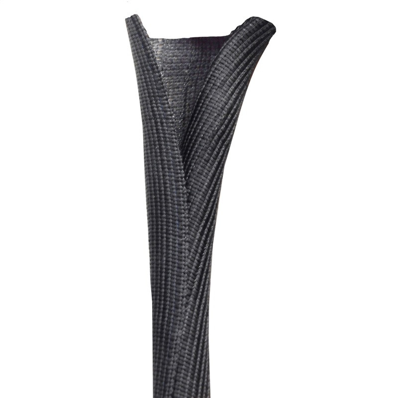 DEI Split Wire Sleeve Easy Loom 19mm-3/4in x 10 Black - 10655