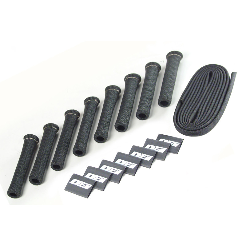 DEI Protect-A-Boot and Wire Kit 8 Cylinder - Black - 10712