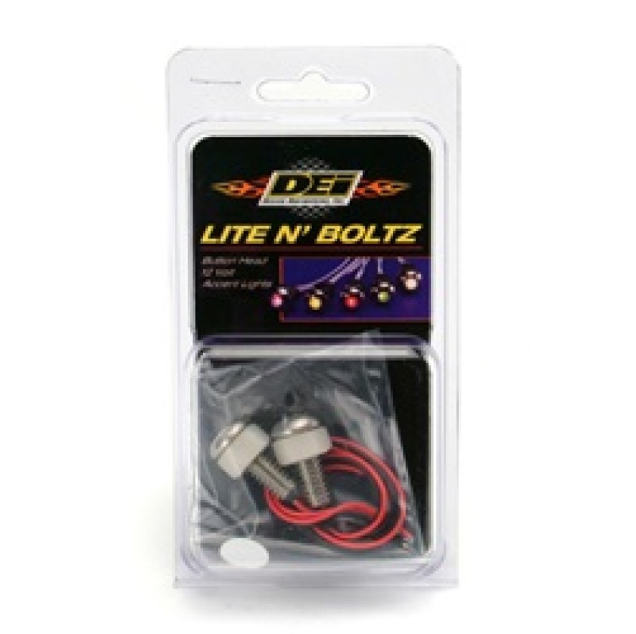 DEI LED Lighted Button Head Bolts Universal Accent Lighting - 2-pack - White - 30303
