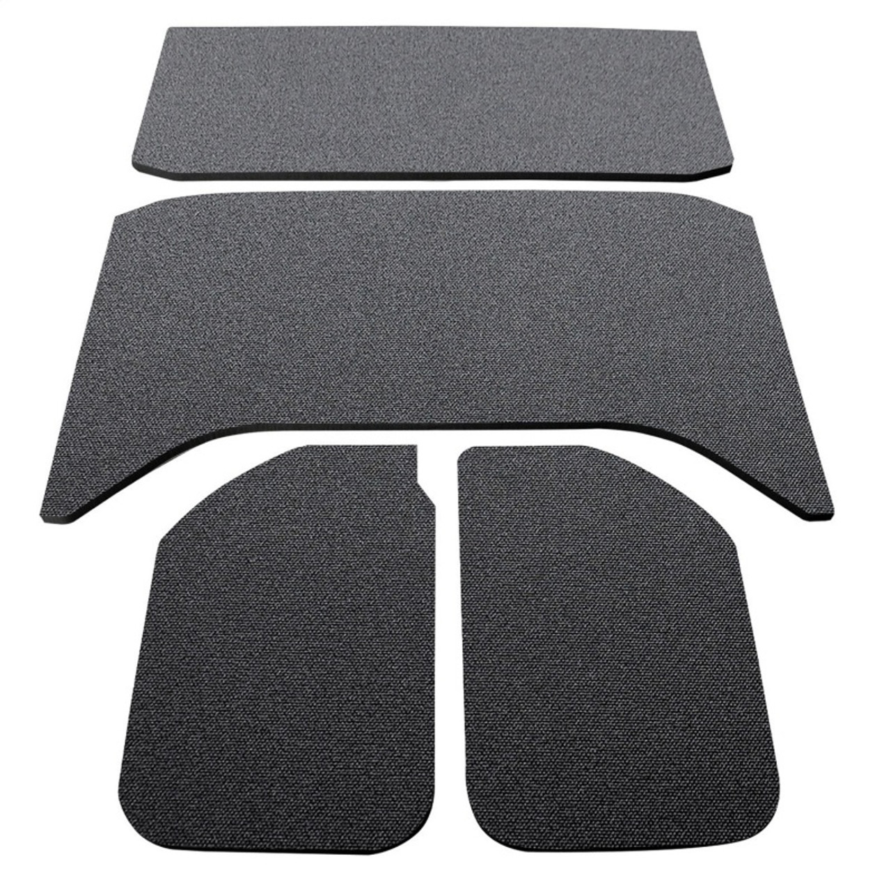 DEI 11-18 Jeep Wrangler JK 4-Door Boom Mat Headliner - 4 Piece - Black - 50137