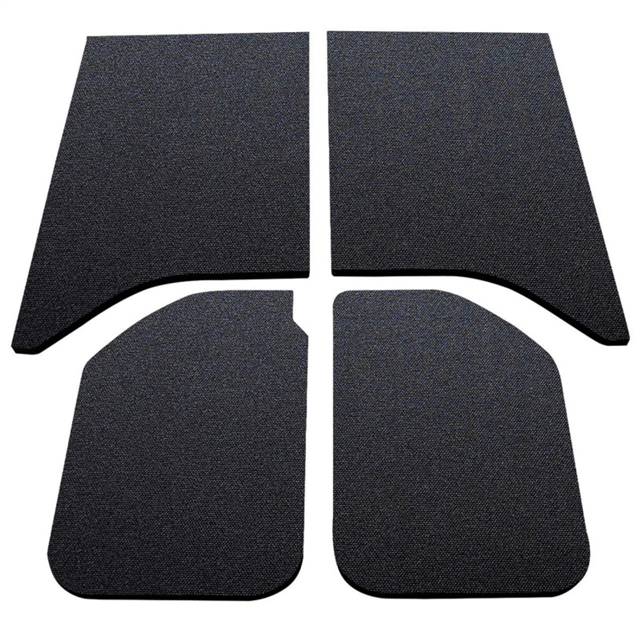 DEI 11-18 Jeep Wrangler JK 2-Door Boom Mat Headliner - 4 Piece - Black - 50138
