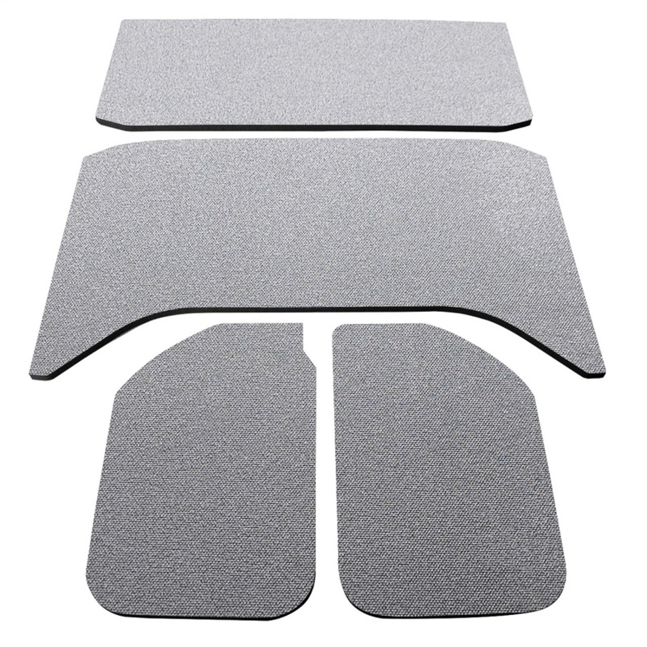 DEI 11-18 Jeep Wrangler JK 4-Door Boom Mat Headliner - 4 Piece - Gray - 50139