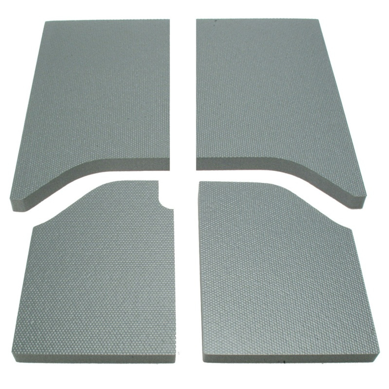 DEI 11-18 Jeep Wrangler JK 2-Door Boom Mat Headliner - 4 Piece - Gray - 50140