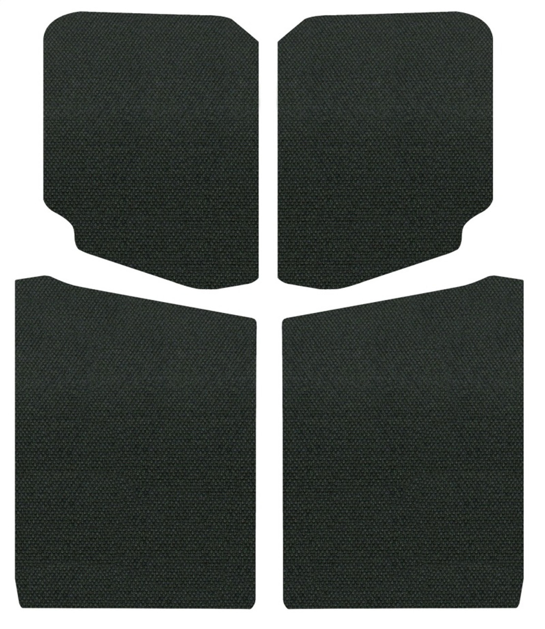 DEI 18-23 Jeep Wrangler JL 2-Door Boom Mat Headliner - 5 Piece - Black - 50188