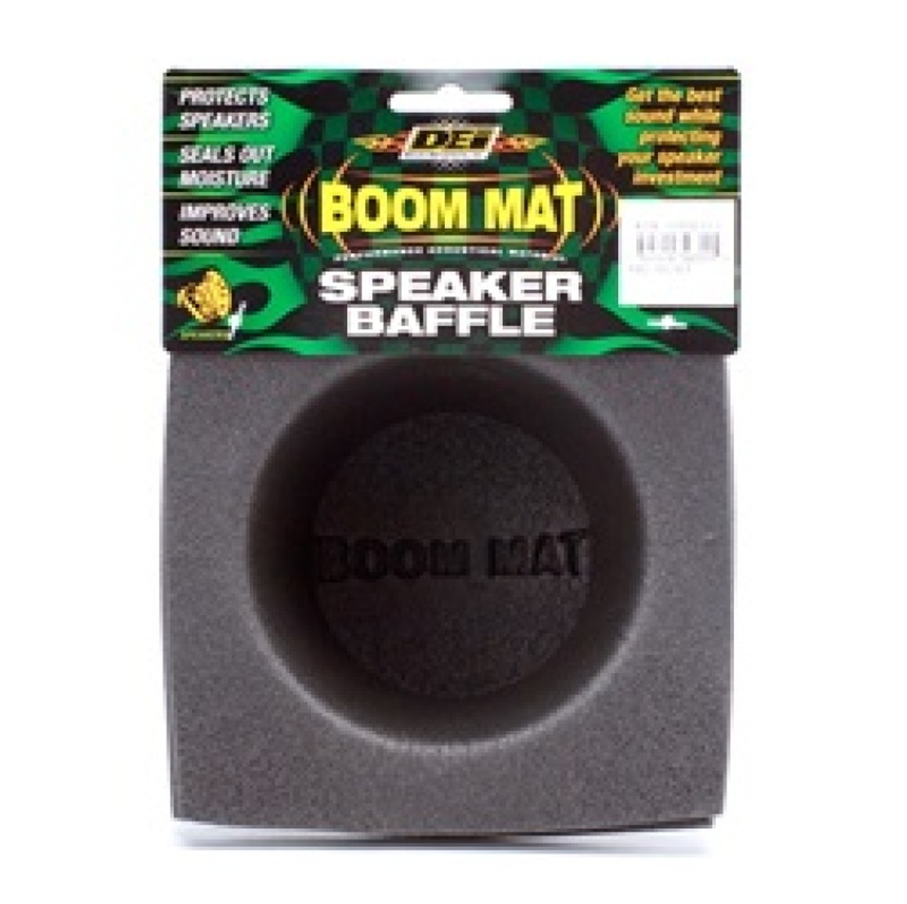 DEI Speaker Baffles 5.25in Round 6.5in Wide 6.5 Height 4in Deep Pair - 50320