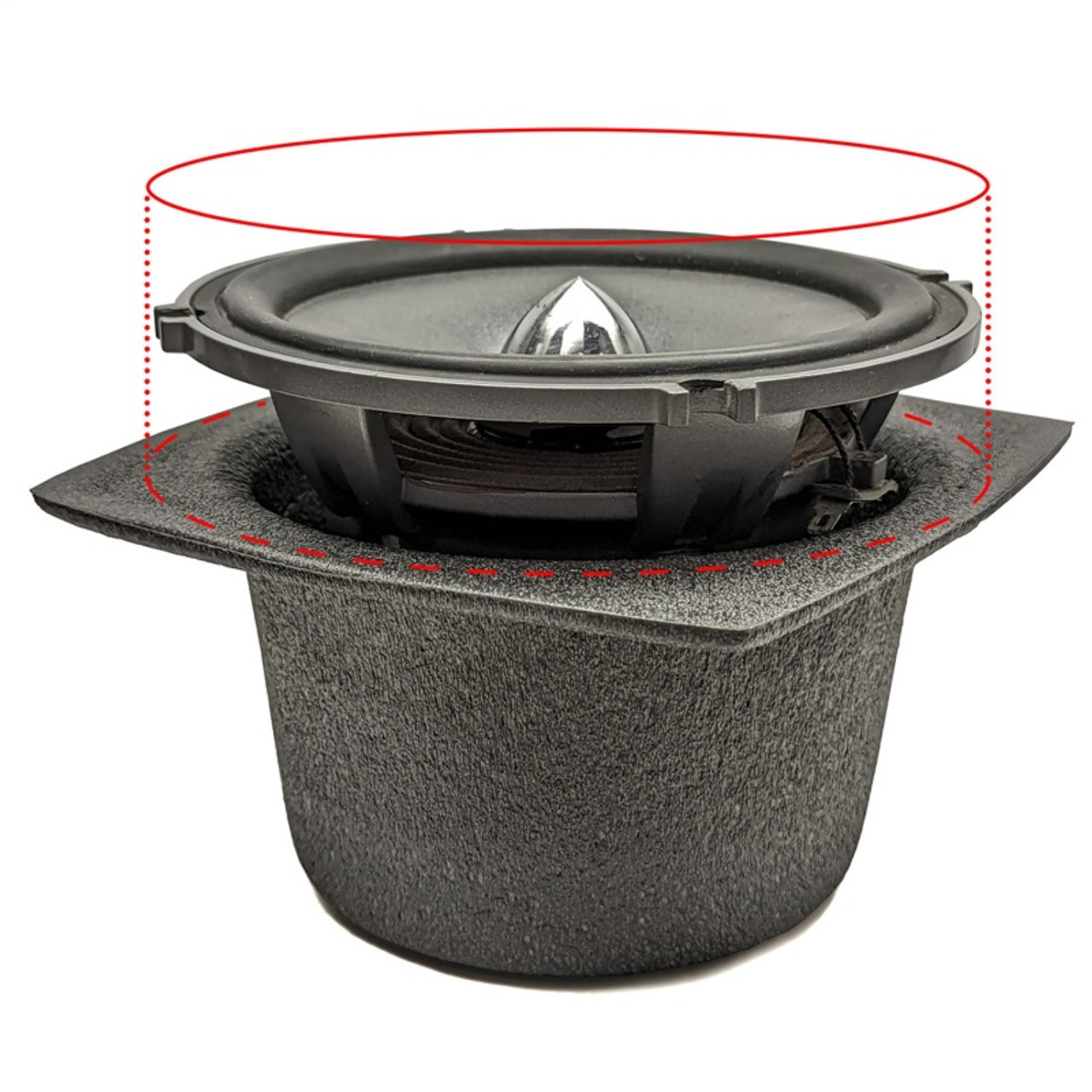DEI Speaker Baffles 6in x 8in Oval Pair - 50370