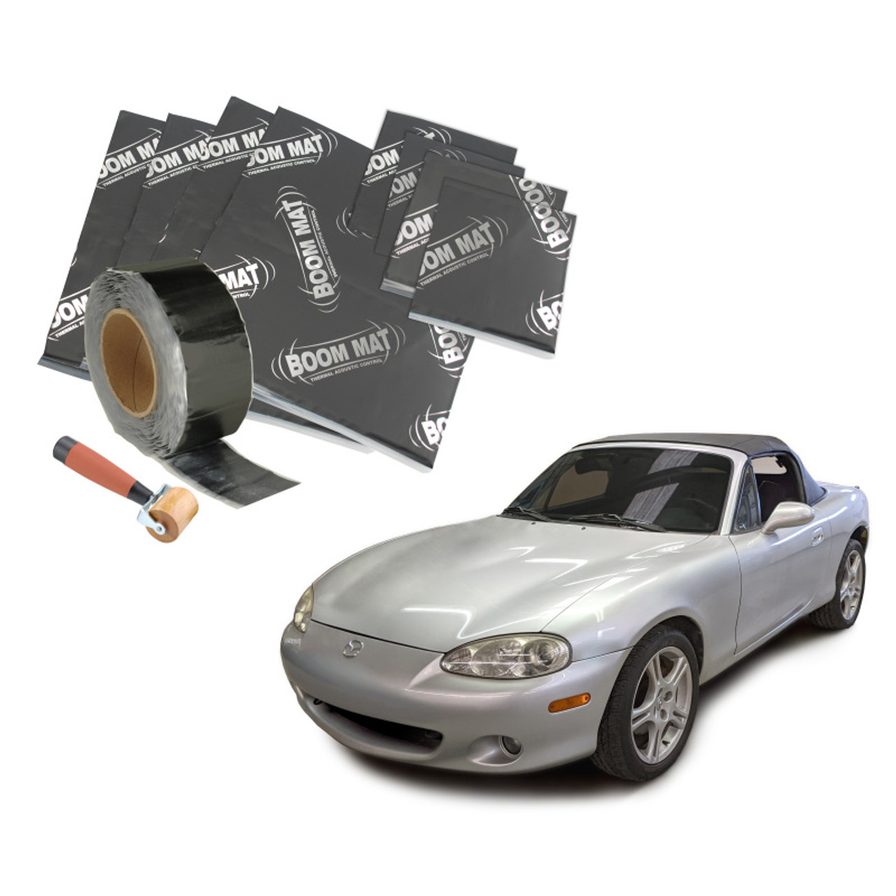 DEI 90-05 Mazda Miata NA & NB Interior Floor Vibration Damping Material Kit - 50600