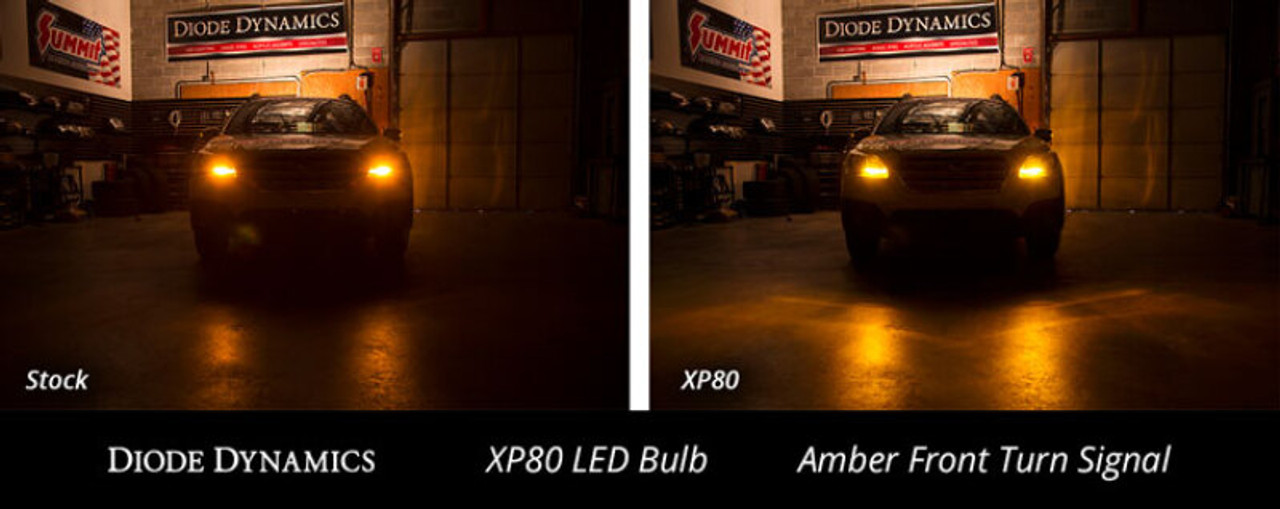 Diode Dynamics 1156 XP80 LED - Amber (Single) - DD0007S