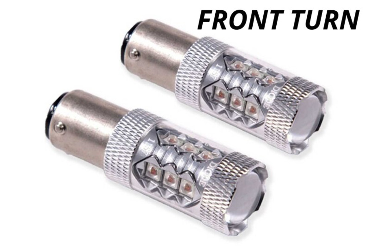 Diode Dynamics 1157 LED Bulb XP80 LED - Amber (Pair) - DD0015P