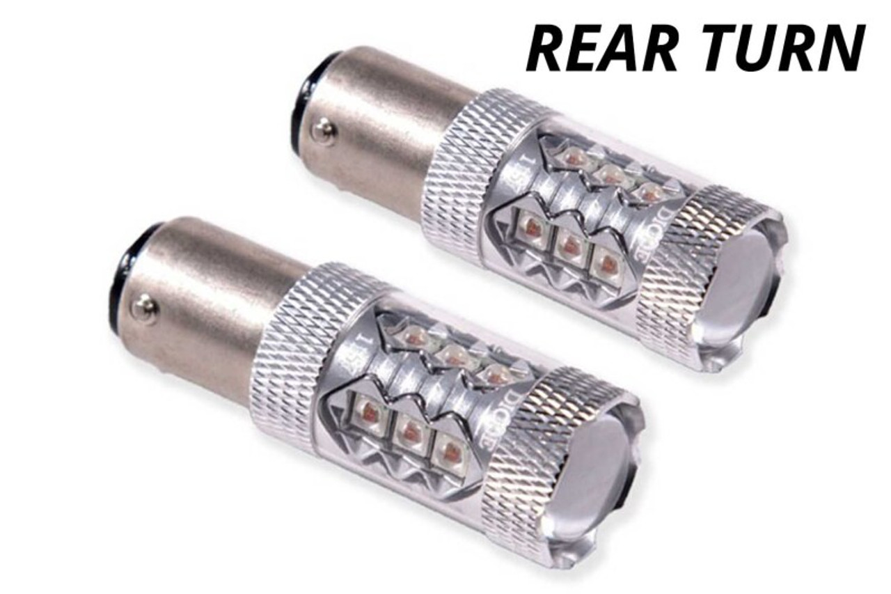 Diode Dynamics 1157 LED Bulb XP80 LED - Red (Pair) - DD0016P