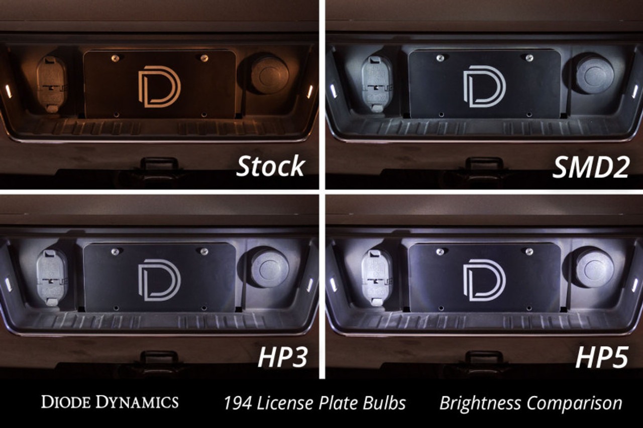 Diode Dynamics 194 LED Bulb HP3 LED Natural - White (Pair) - DD0021P