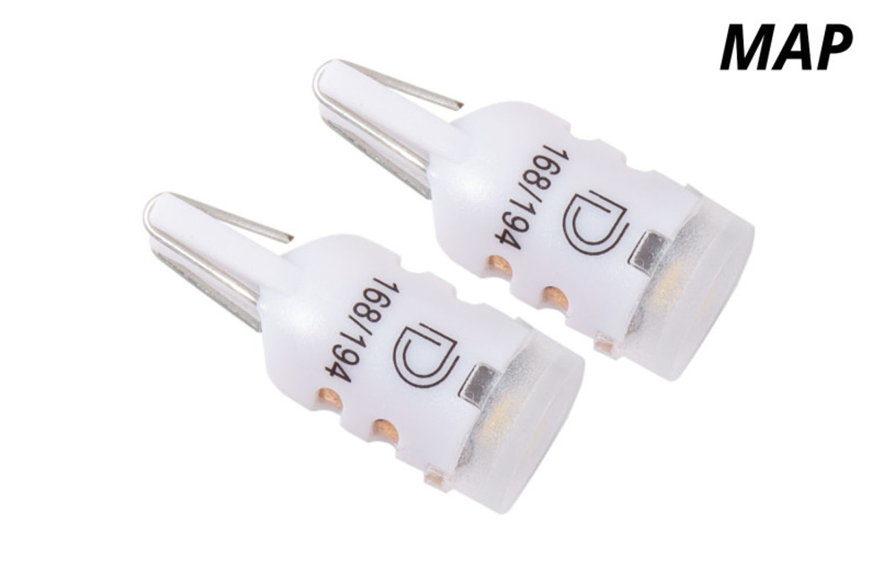 Diode Dynamics 194 LED Bulb HP3 LED - Red (Pair) - DD0023P