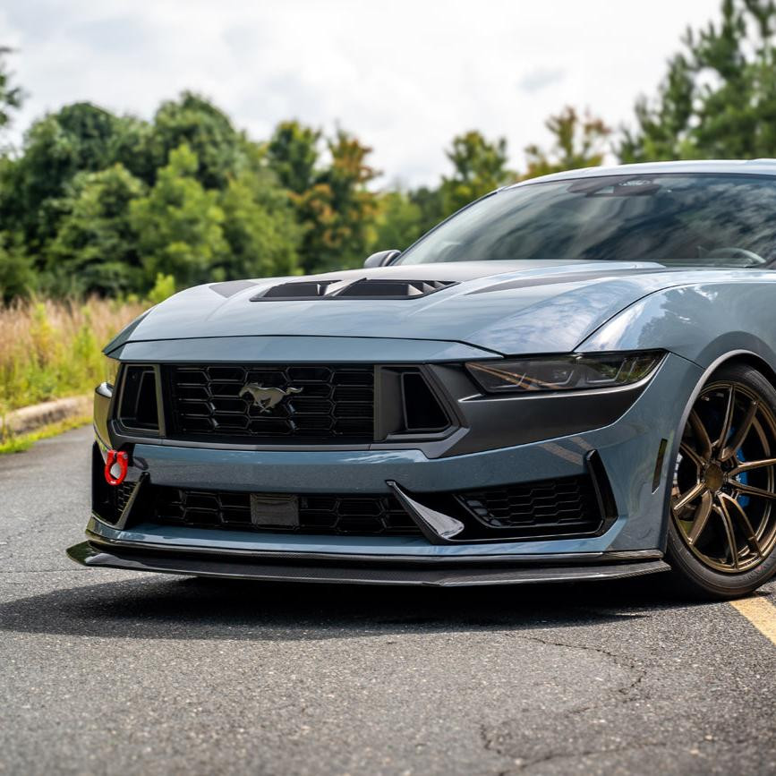 EOS Front Splitter - Carbon Fiber - 2024+ Mustang Darkhorse S650