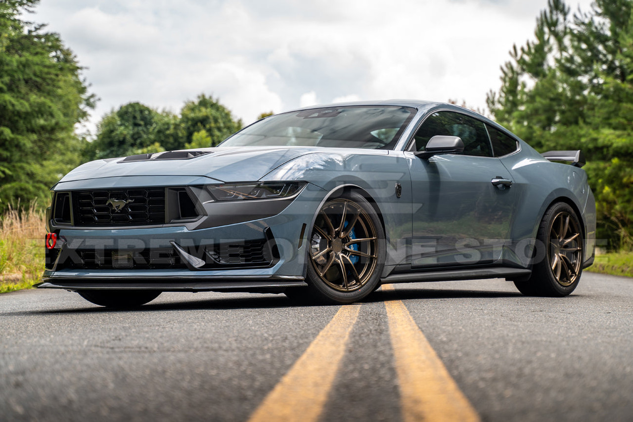 EOS Front Splitter - Carbon Fiber - 2024+ Mustang Darkhorse S650