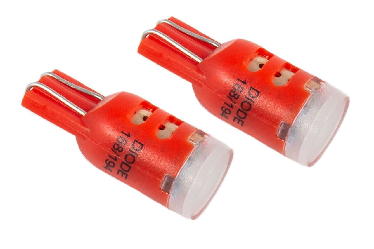 Diode Dynamics 194 LED Bulb HP5 LED - Red (Pair) - DD0030P