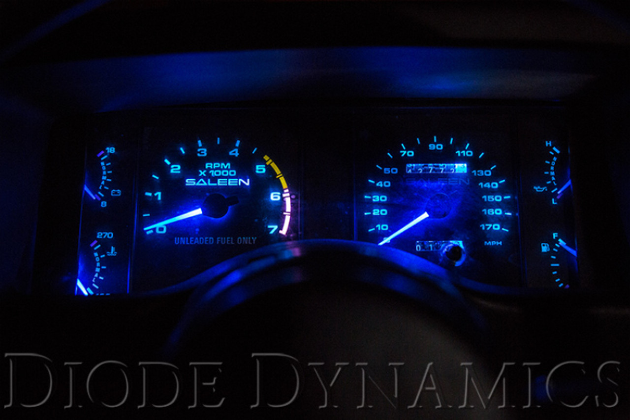 Diode Dynamics 194 LED Bulb SMD2 LED - Blue Set of 12 - DD0033TW
