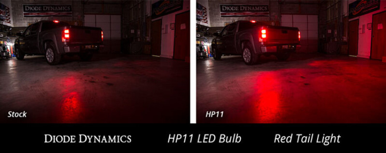 Diode Dynamics 3157 LED Bulb HP11 LED - Red (Single) - DD0051S