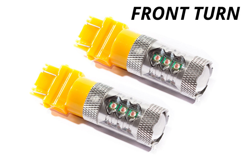 Diode Dynamics 3157 LED Bulb HP48 LED - Amber (Pair) - DD0055P