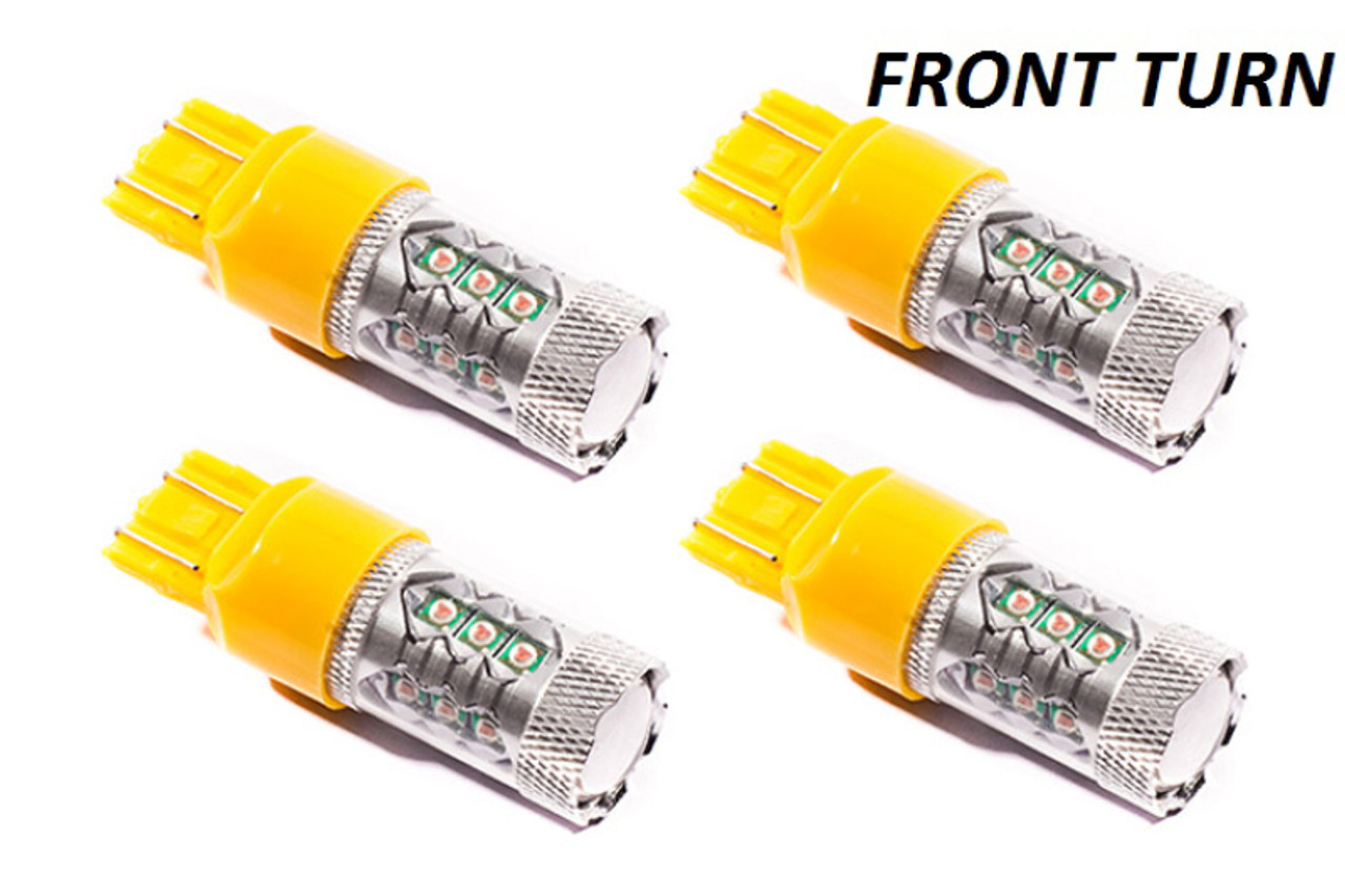Diode Dynamics 7443 LED Bulb XP80 LED - Amber Set of 4 - DD0114Q