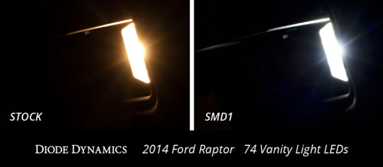 Diode Dynamics 74 SMD1 LED - Red (Pair) - DD0122P