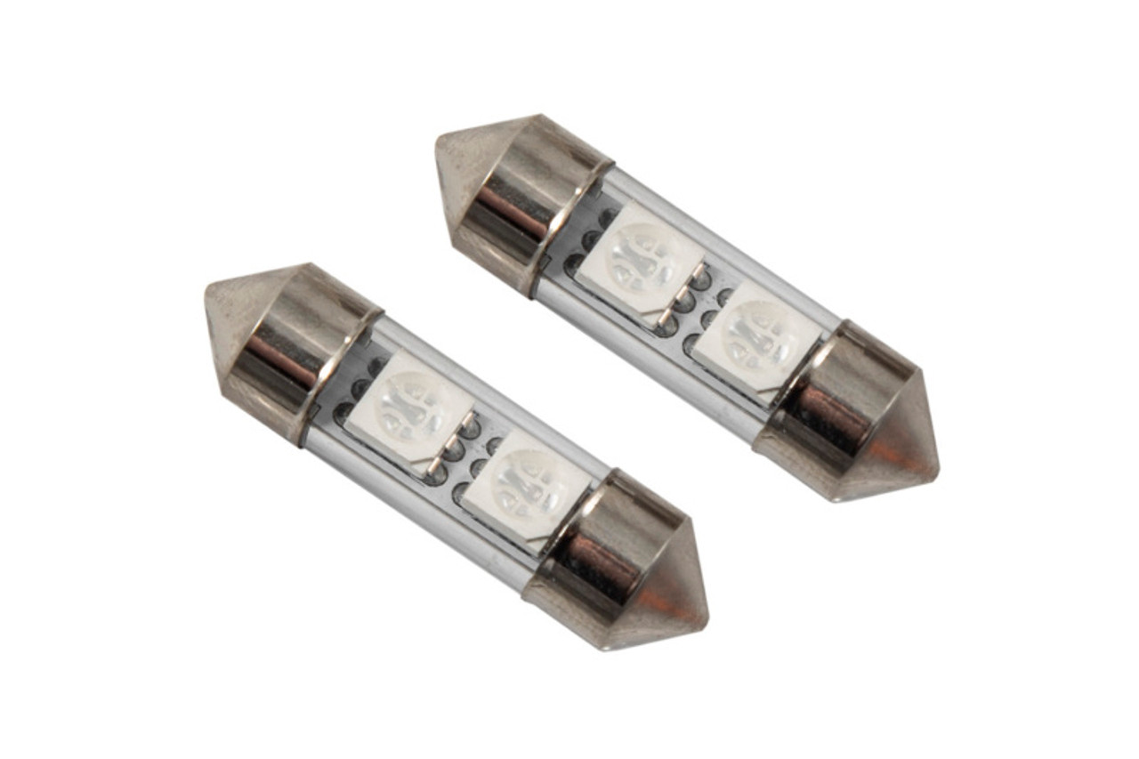 Diode Dynamics 31mm SMF2 LED Bulb - Amber (Pair) - DD0189P