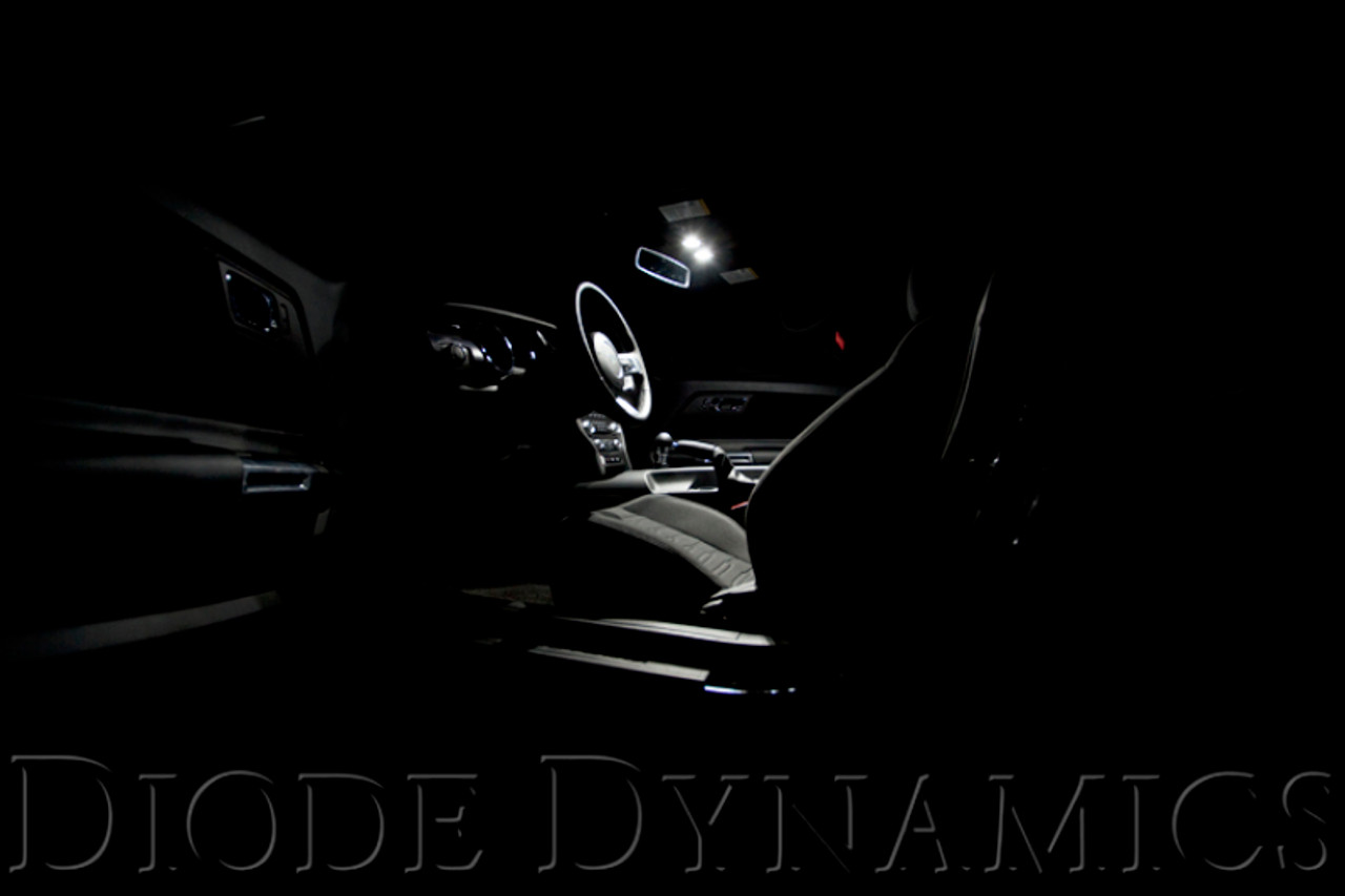 Diode Dynamics Mustang Interior Light Kit 15-17 Mustang Stage 1 - Cool - White - DD0225