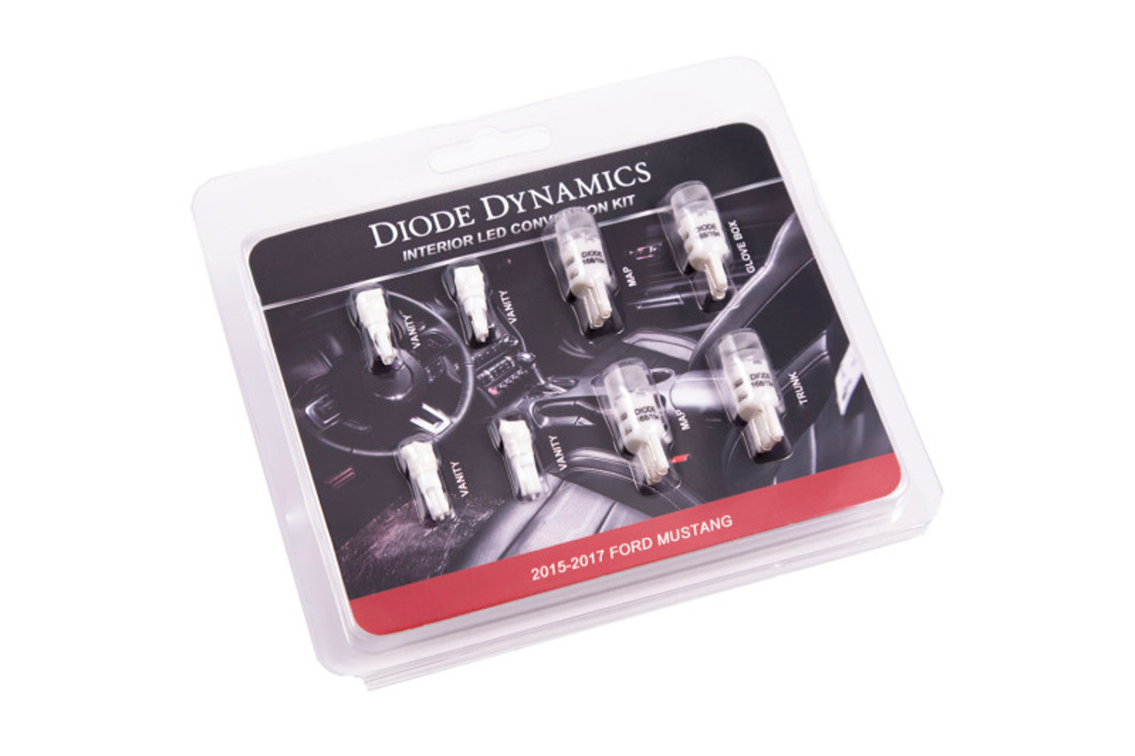 Diode Dynamics Mustang Interior Light Kit 15-17 Mustang Stage 1 - Cool - White - DD0225