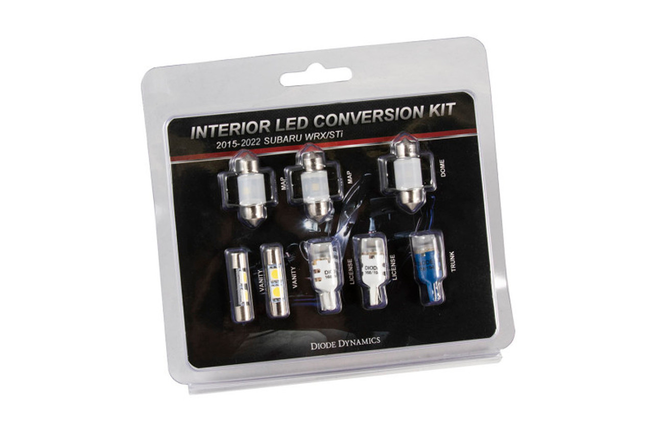 Diode Dynamics 15-19 Subaru WRX Interior Light Kit Stage 2 - Blue - DD0263