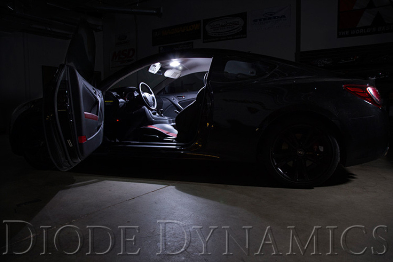 Diode Dynamics 10-16 Hyundai Genesis Coupe Interior Kit Stage 2 - Cool - White - DD0273