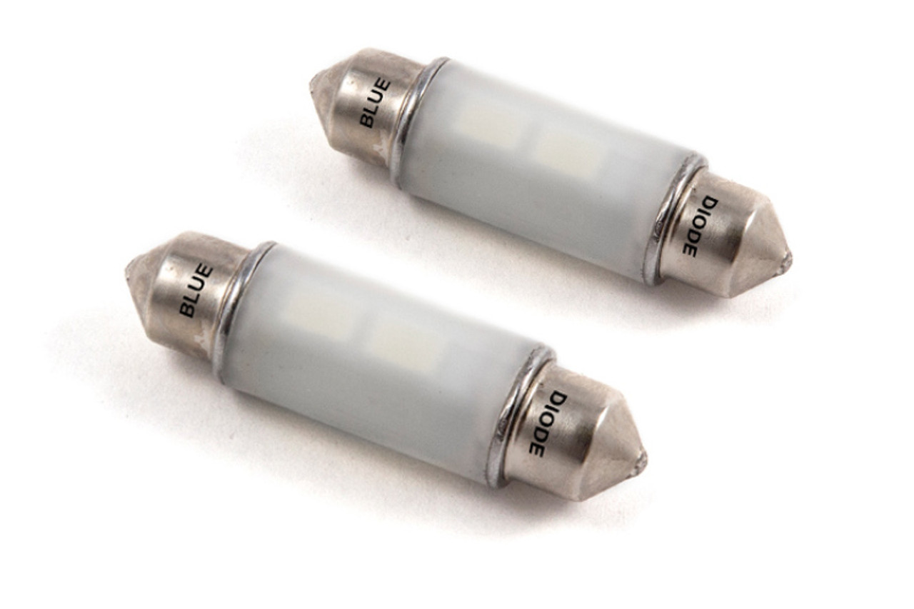 Diode Dynamics 39mm HP6 LED Bulb LED - Blue (Pair) - DD0310P