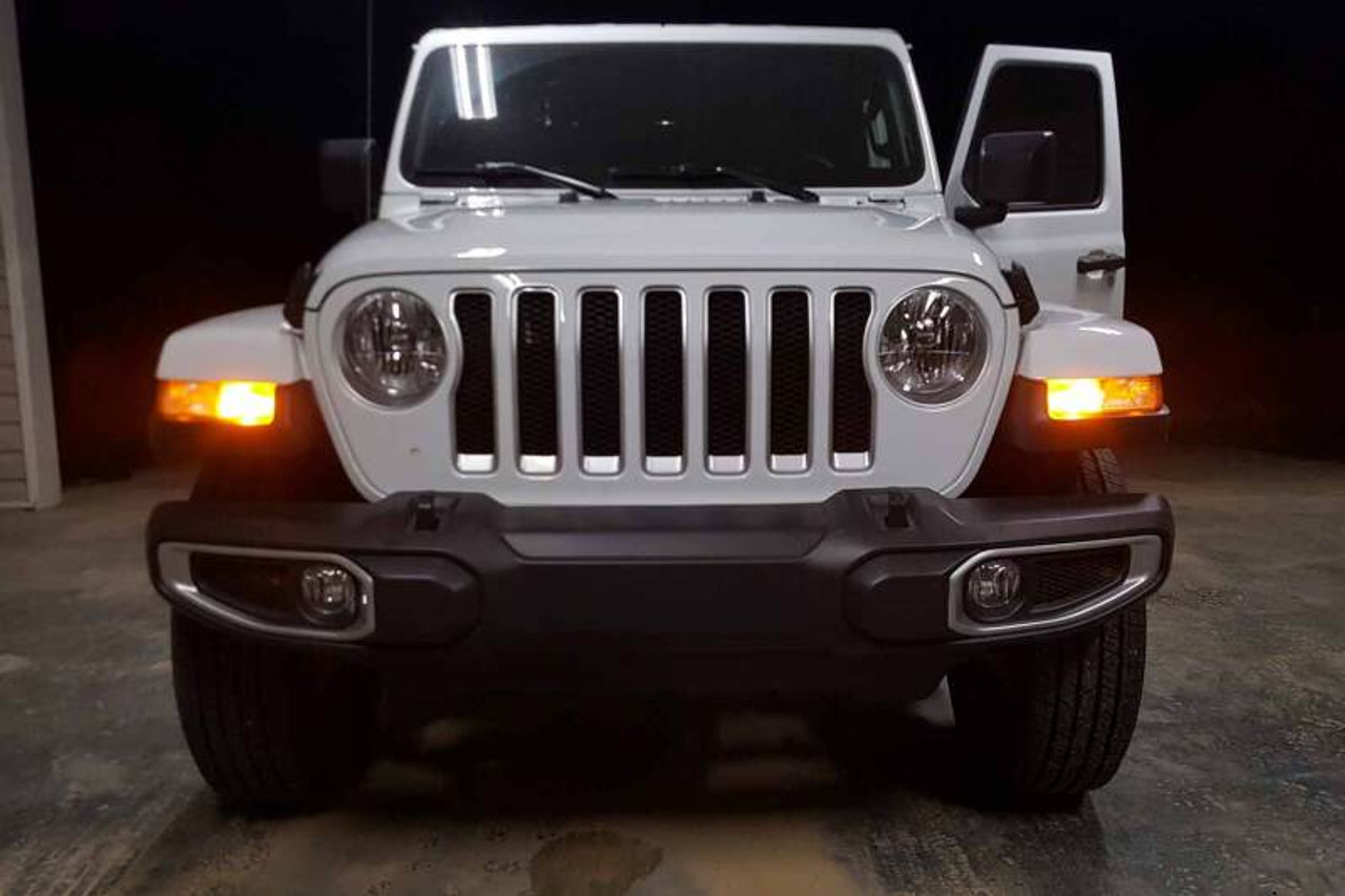 Diode Dynamics JL Wrangler Front Turn Stage 1 (7443 LED Bulb HP48 - White and - Amber) - DD0421