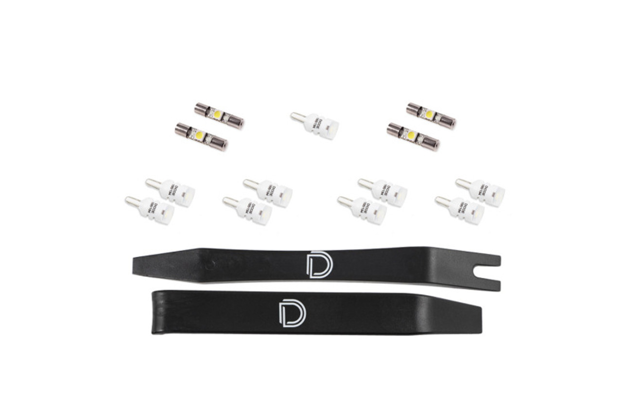 Diode Dynamics 11-21 Jeep Grand Cherokee Interior LED Kit Cool White Stage 1 - DD0507