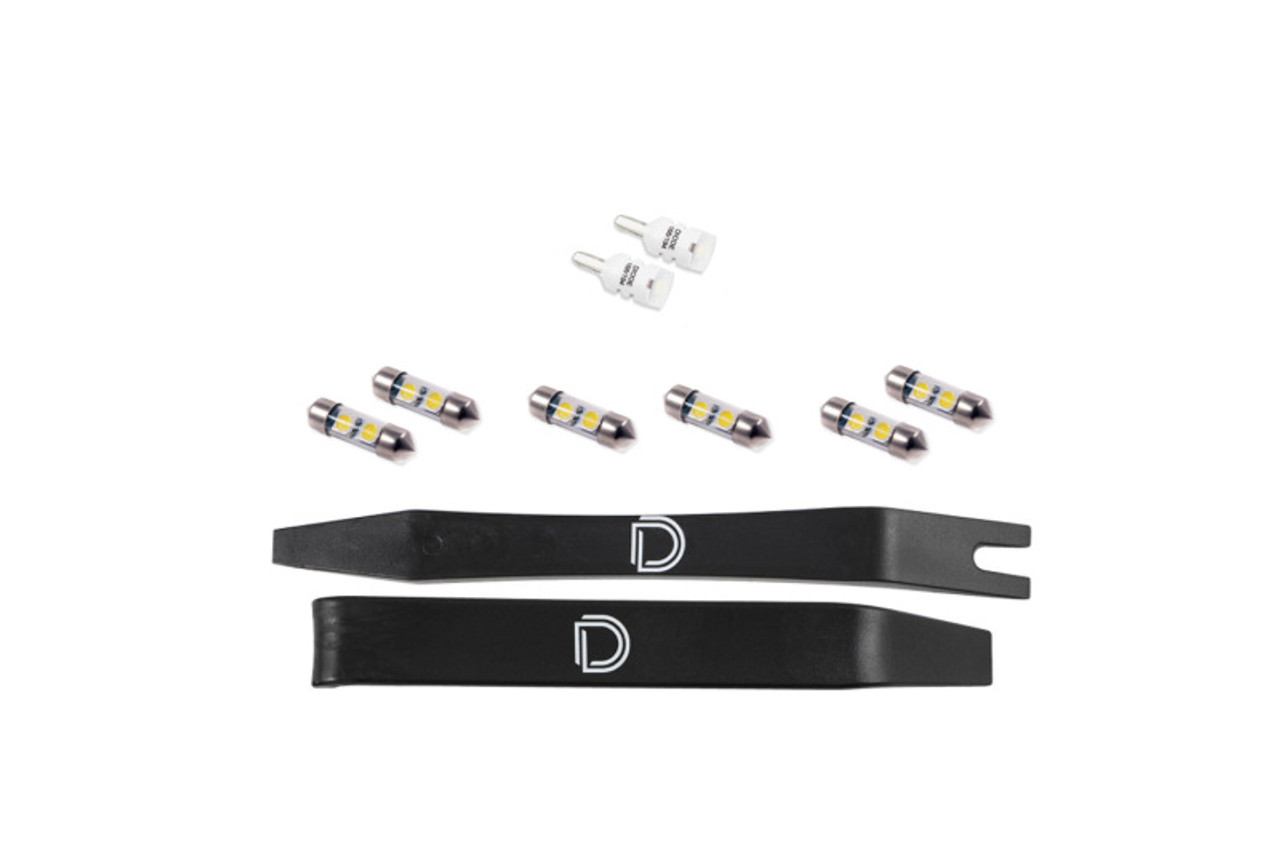 Diode Dynamics 12-18 Hyundai Veloster Interior LED Kit Cool White Stage 1 - DD0535