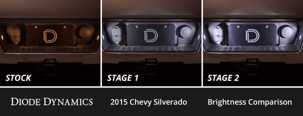 Diode Dynamics 14-18 Chevrolet Silverado Interior LED Kit Cool White Stage 2 - DD0548